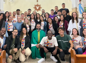 Jovens da Paróquia Nossa Senhora da Penha / Foto: Maria Clara